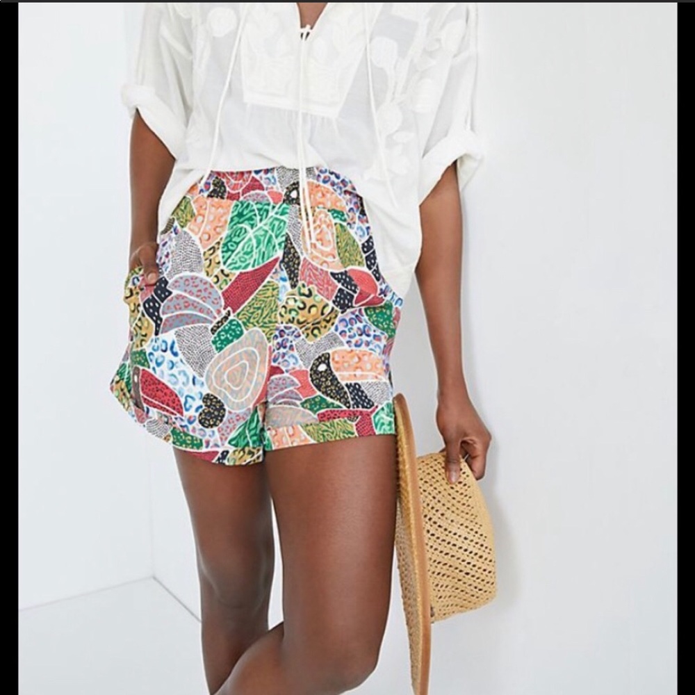 Anthropologie Farm Rio Swing Shorts